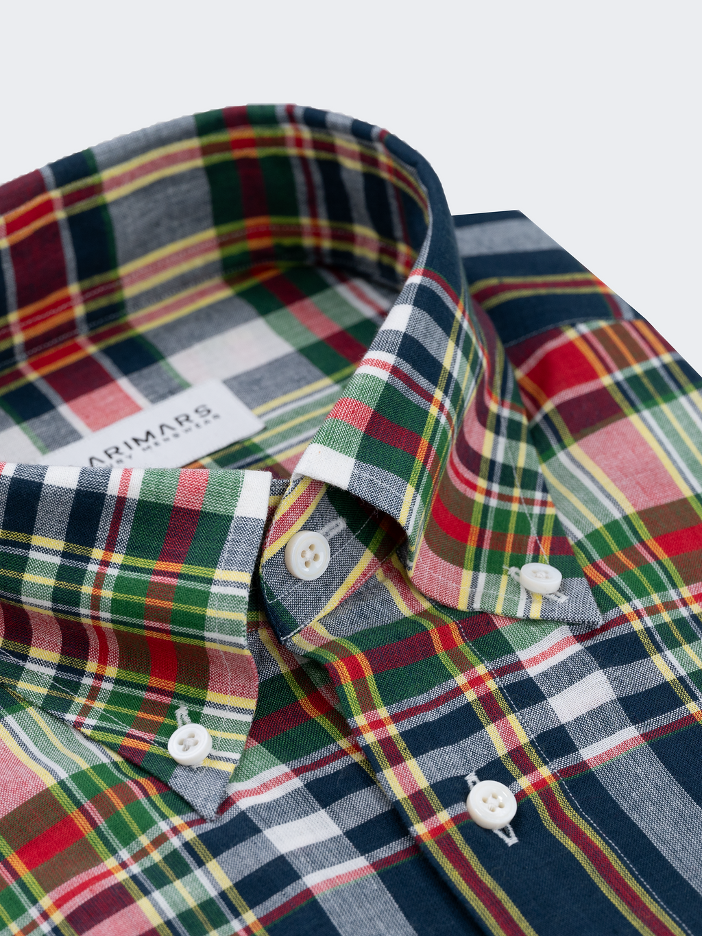 Navy & Red Madras Check