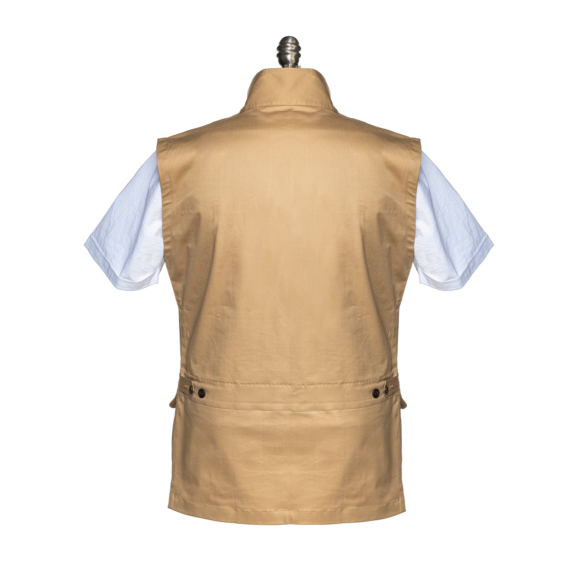 Beige color 3 Pocket Utility Vest