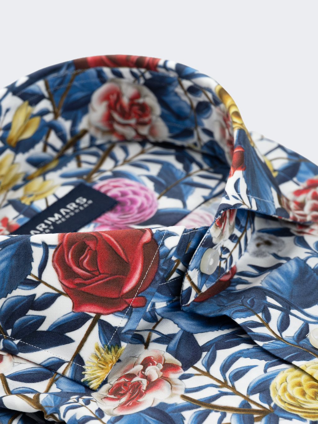 Impressionist Floral Print | Cotton Shirt