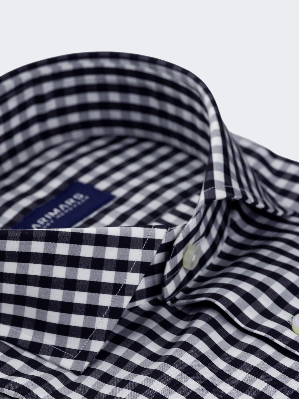 Black Gingham | Cotton Shirt