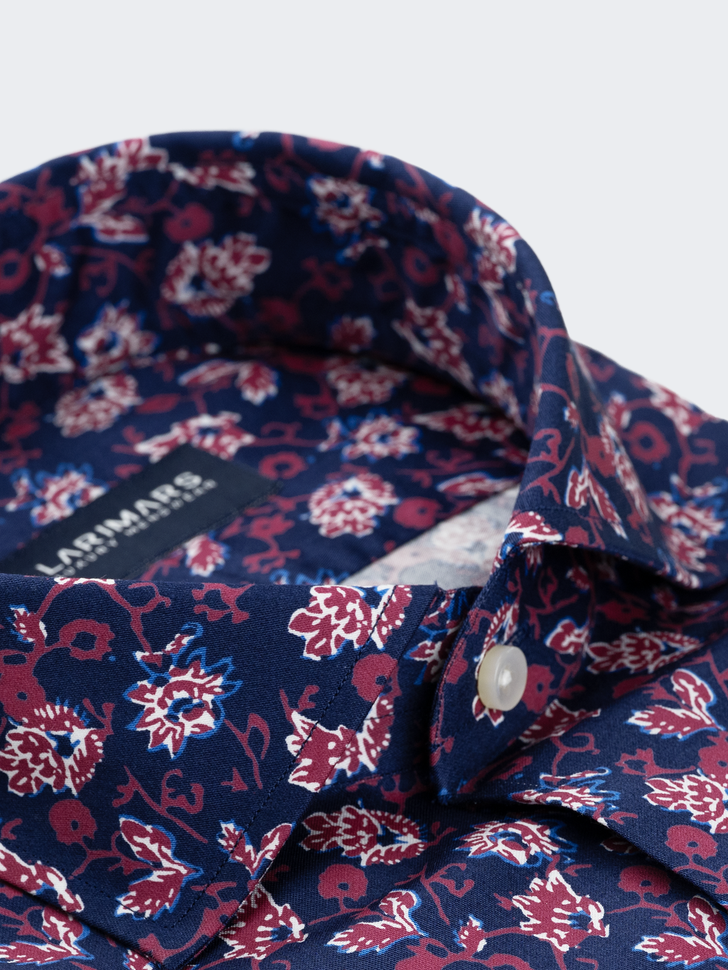Vintage Floral Print | Cotton Shirt