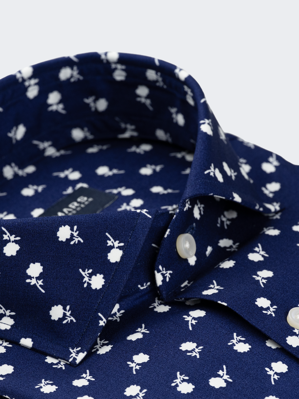 Floral Grid Print | Cotton Shirt