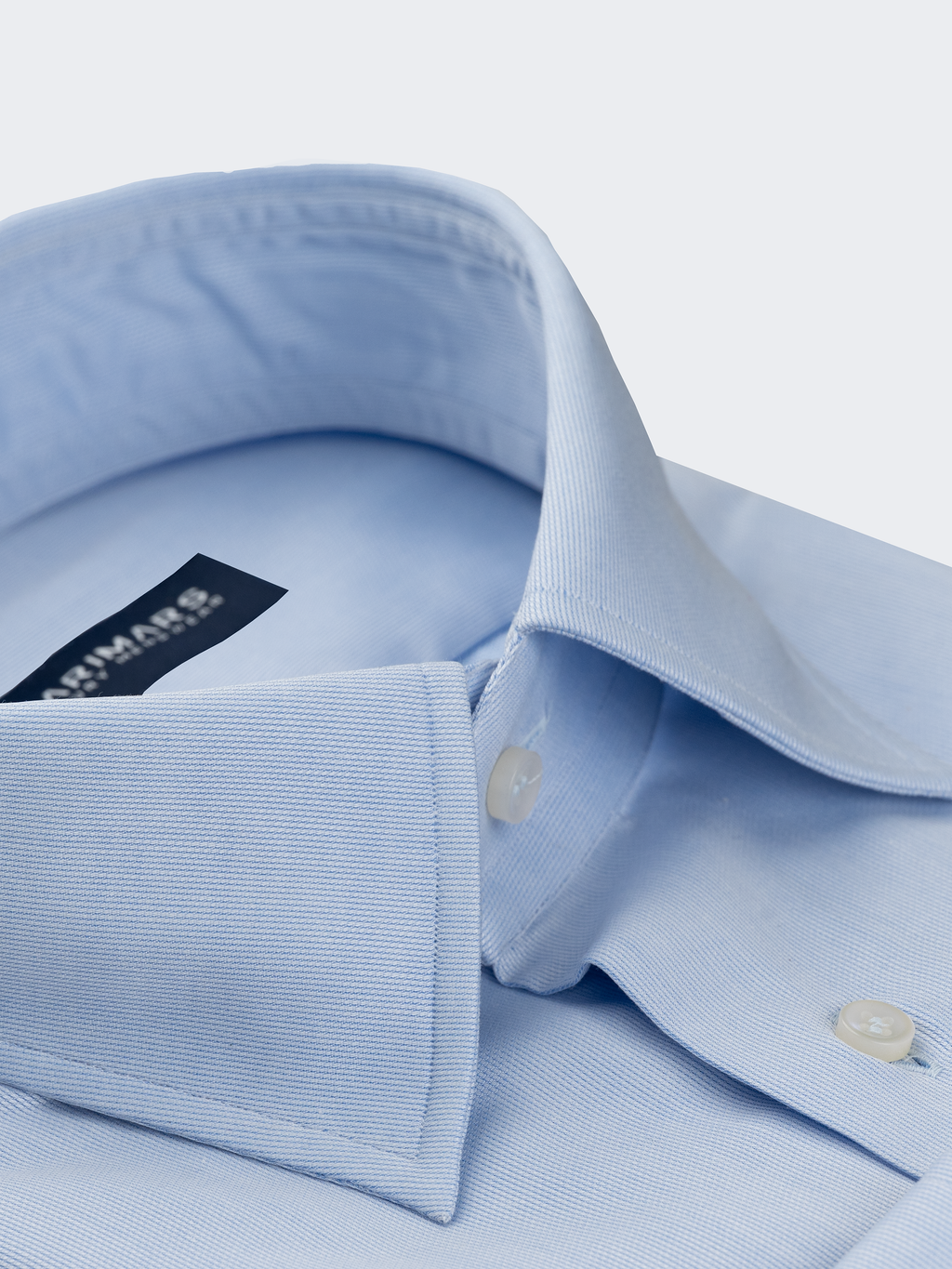 Medium Blue Micro Rib Texture Shirt