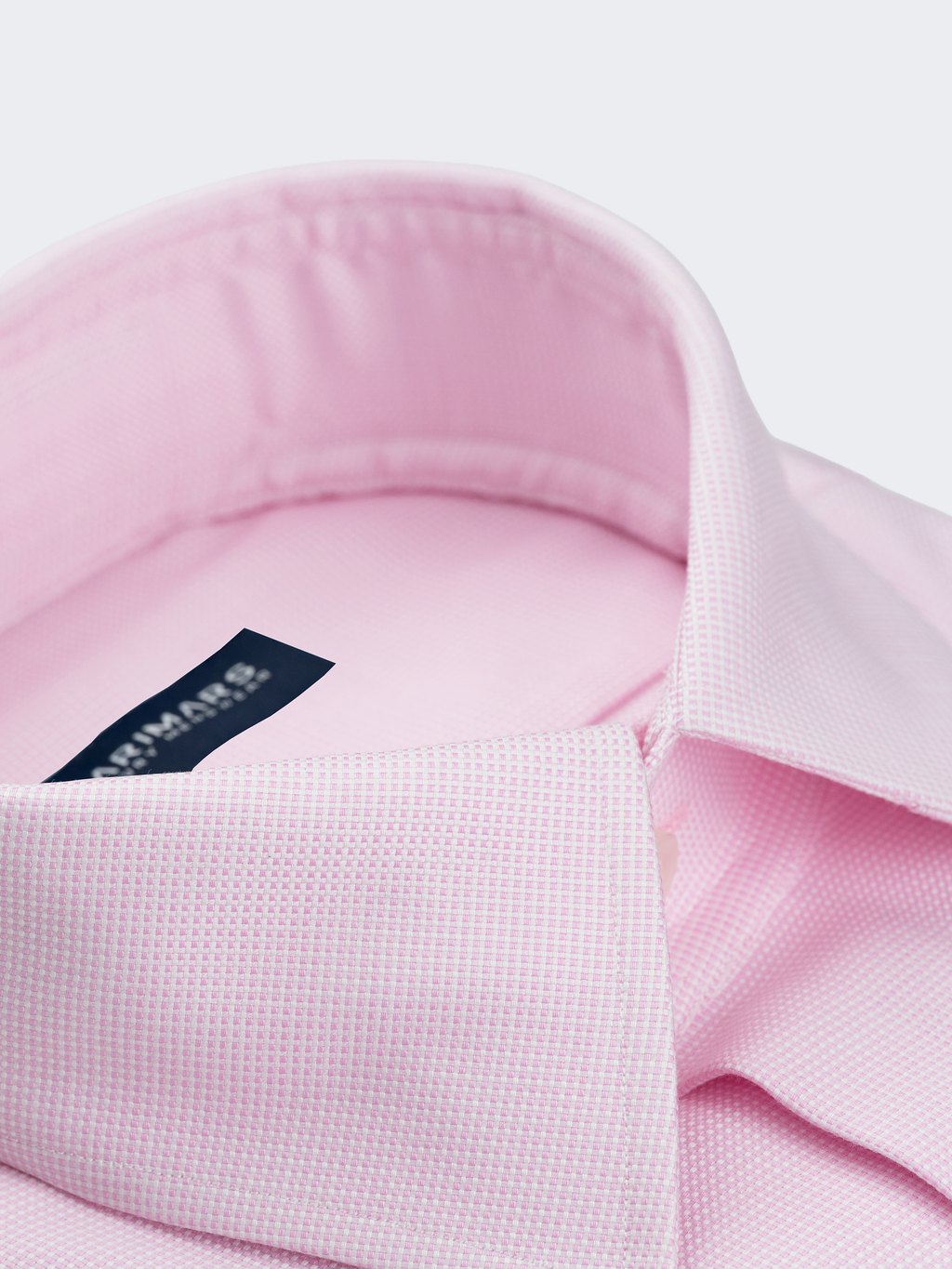 Pink Micro Dobby Texture Shirt