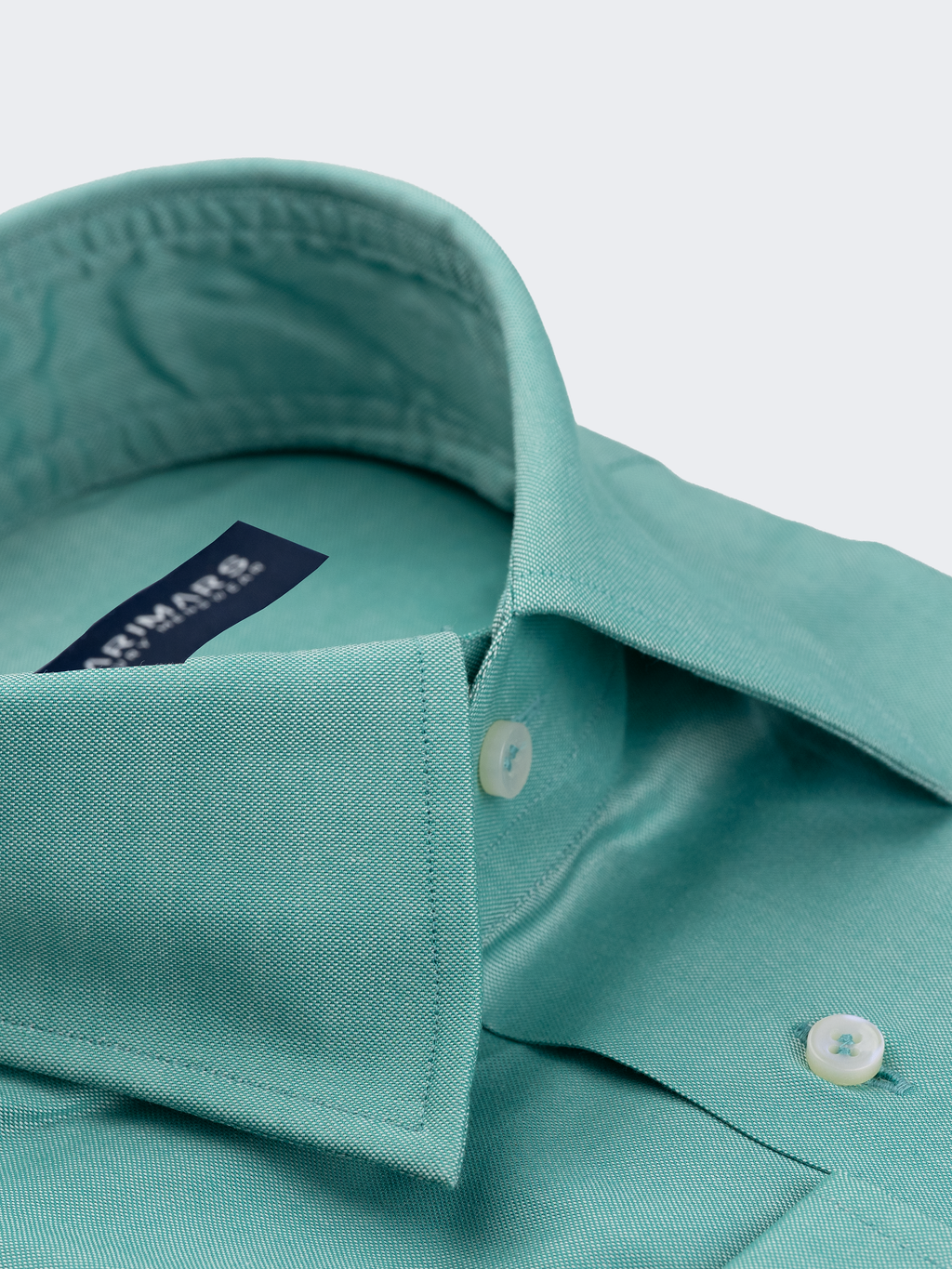 Teal Pinpoint | Cotton Dress Shirt