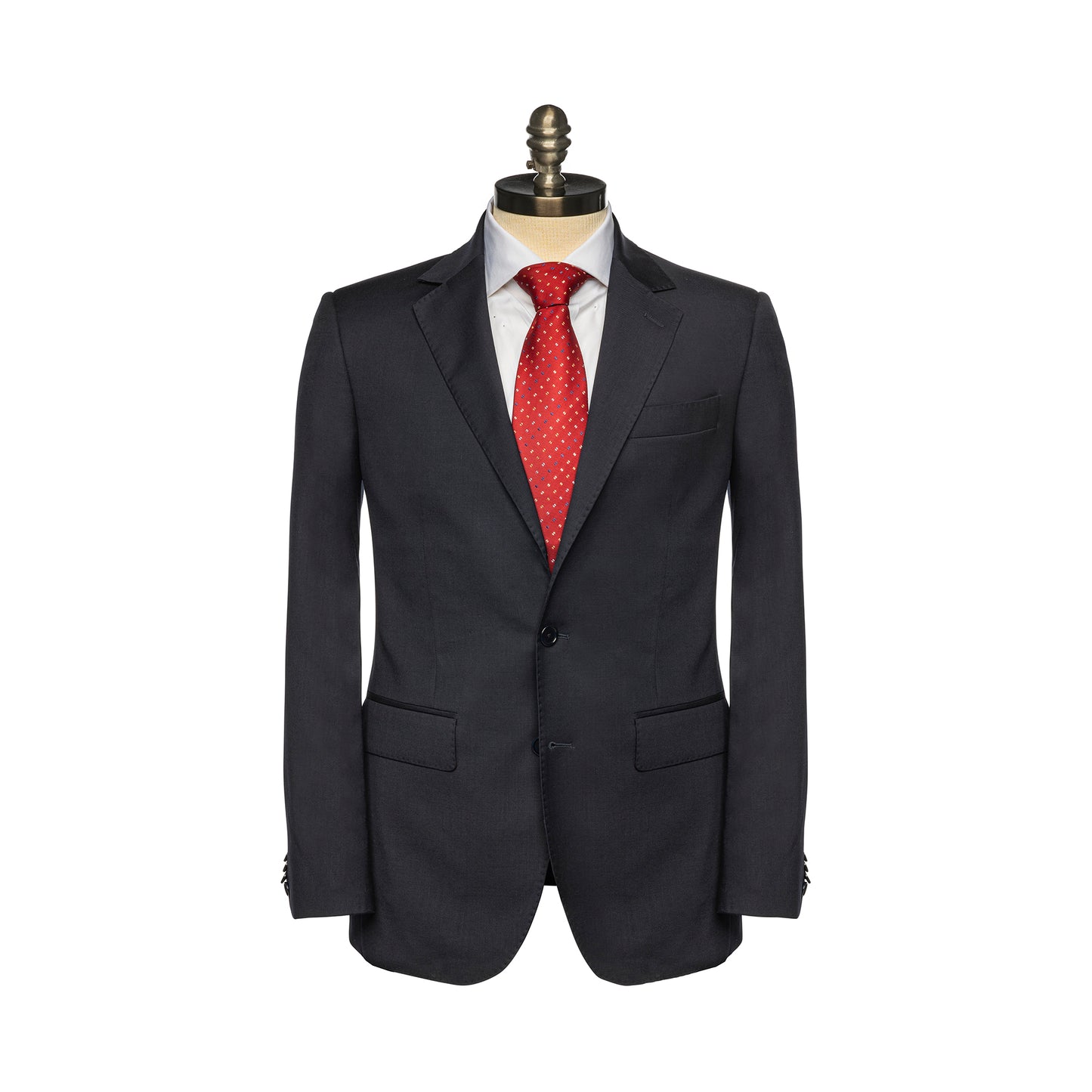 two pcs Suit for men in dark navy color