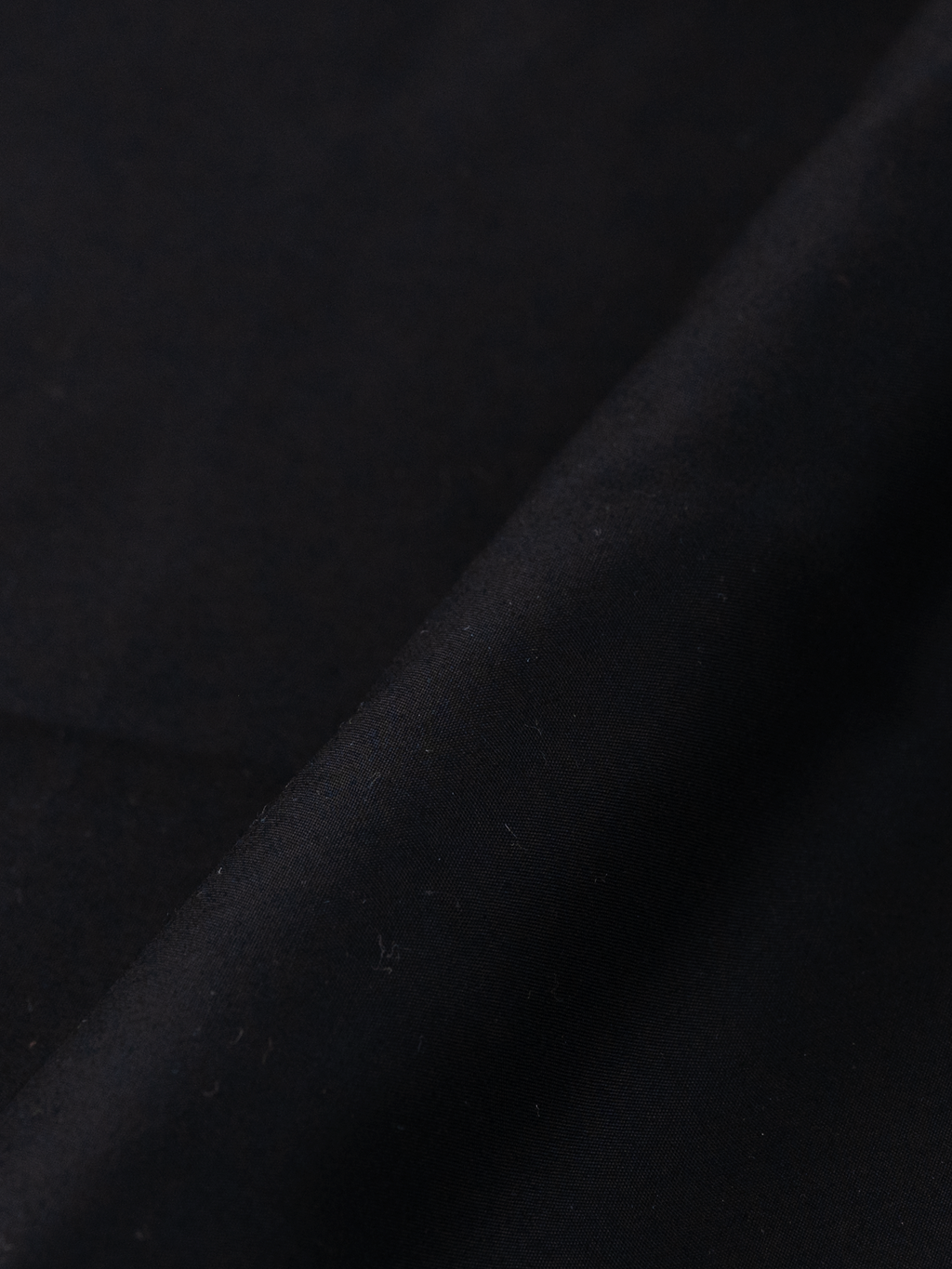 Black Poplin | Cotton Shirt