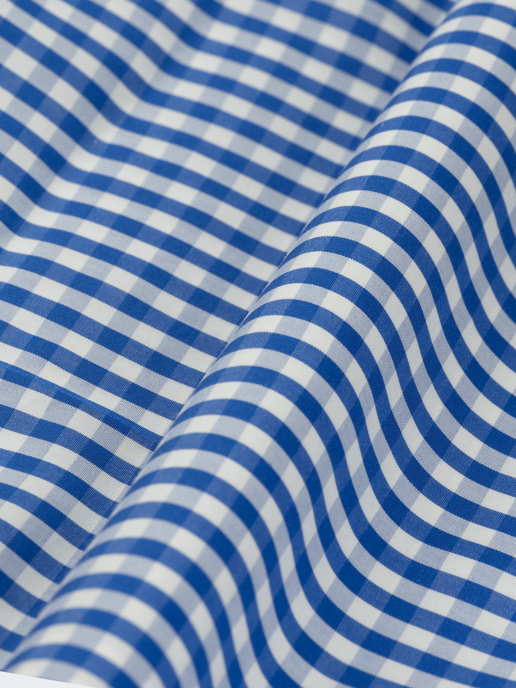 Blue Gingham | Cotton Shirt