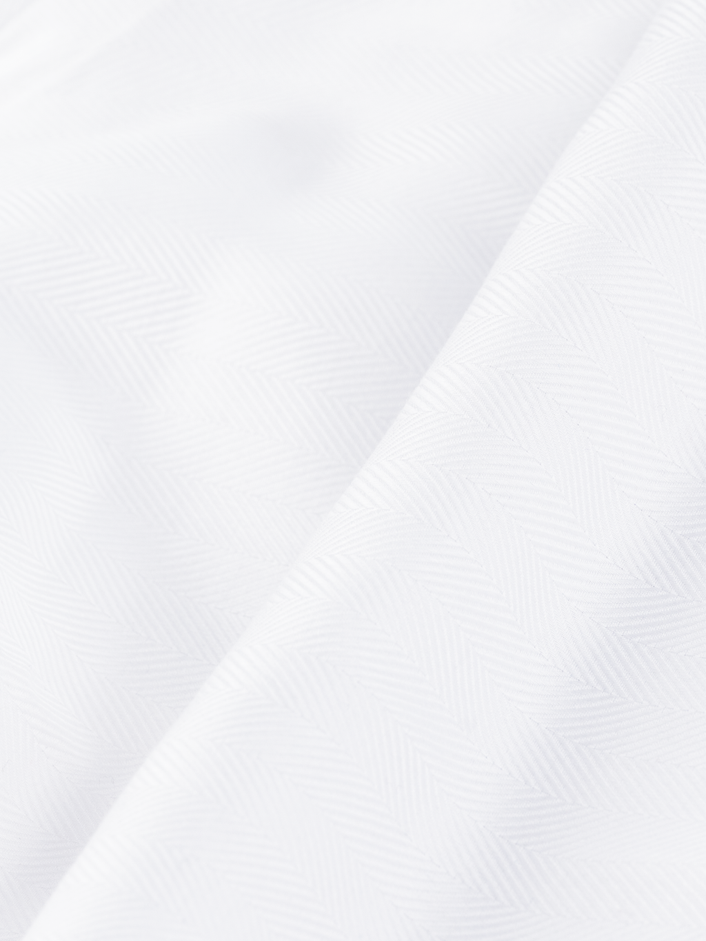 White Herringbone | Cotton Shirt