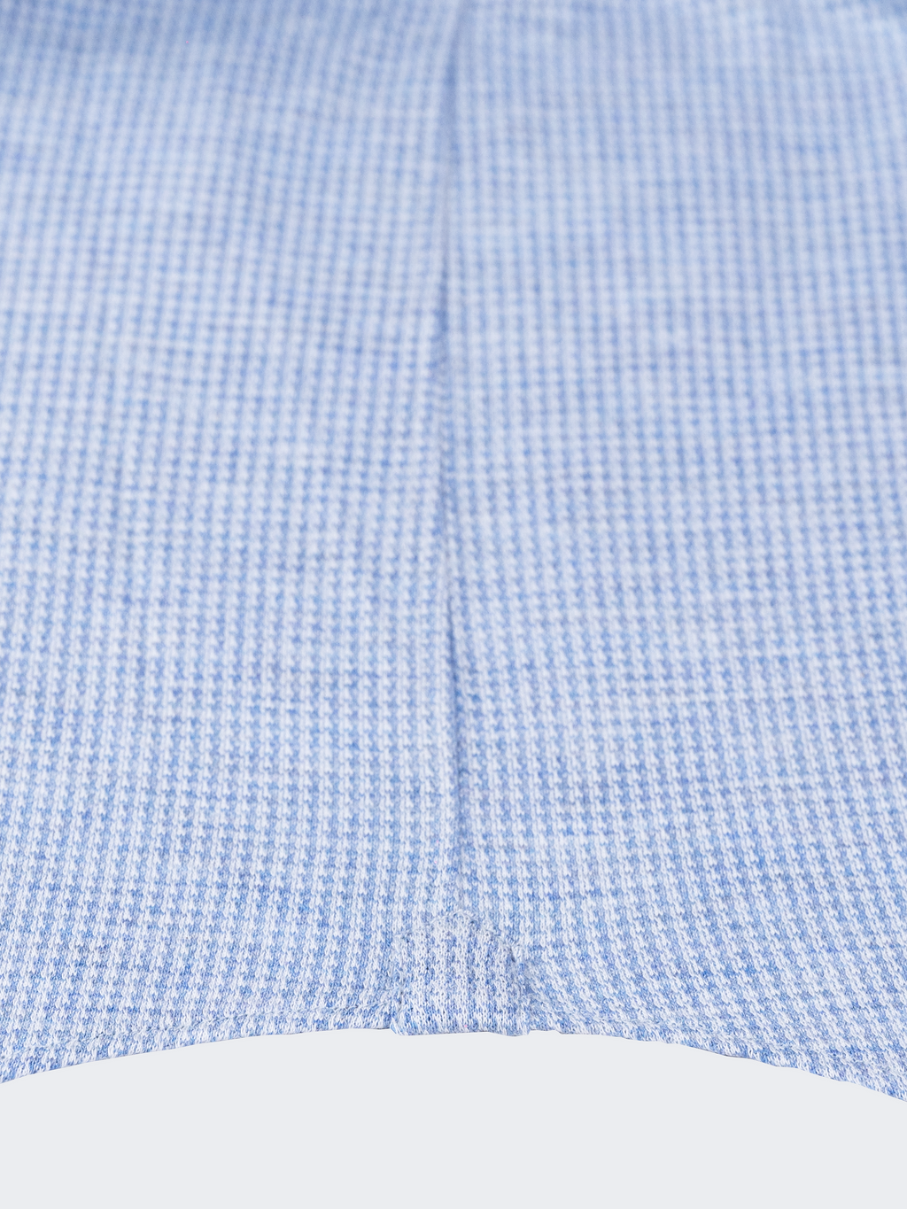 Sky Houndstooth | Knitted Shirt