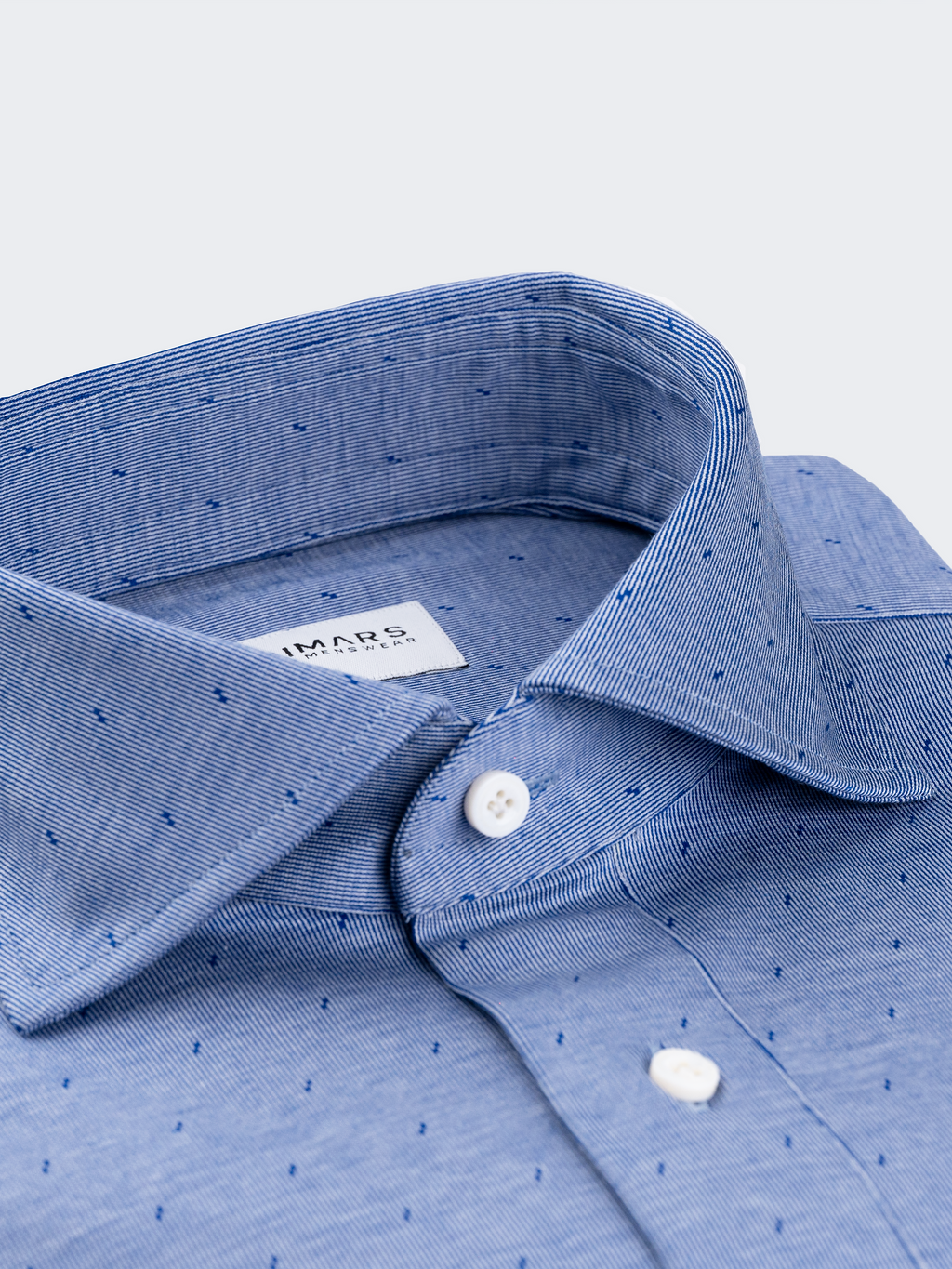 Blue Print | Knitted Shirt