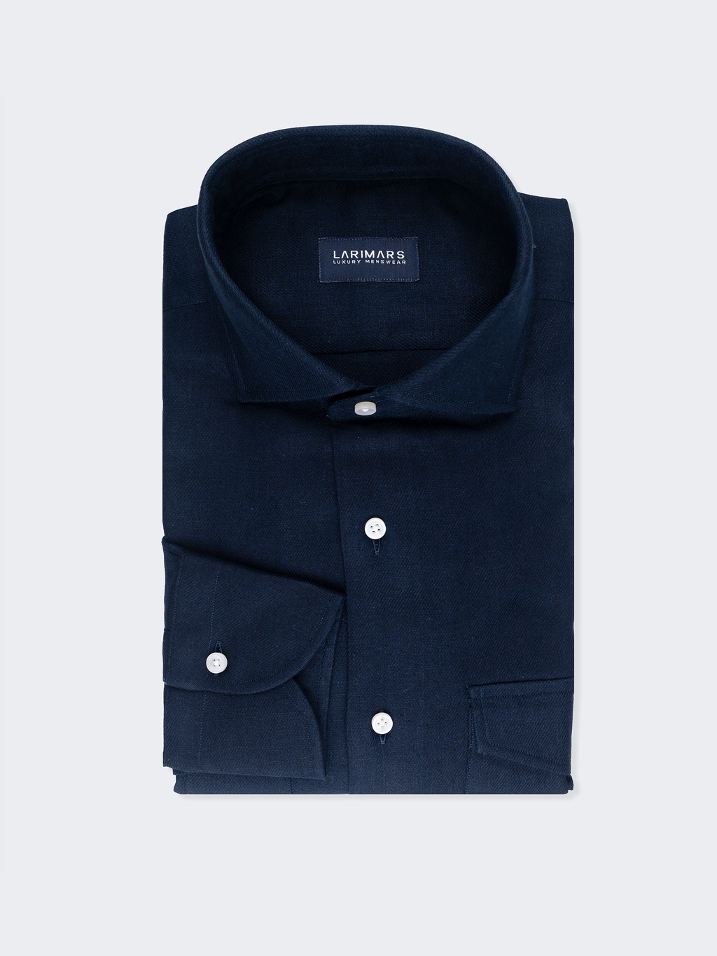 Navy Linen | Heavy Weight Fabric