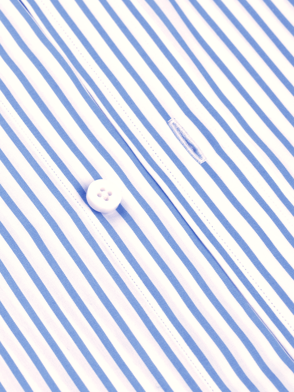 Light Blue Reverse Stripe | Double Button Collar
