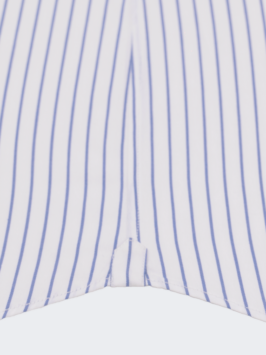 Blue Pencil Stripe | Easy Iron
