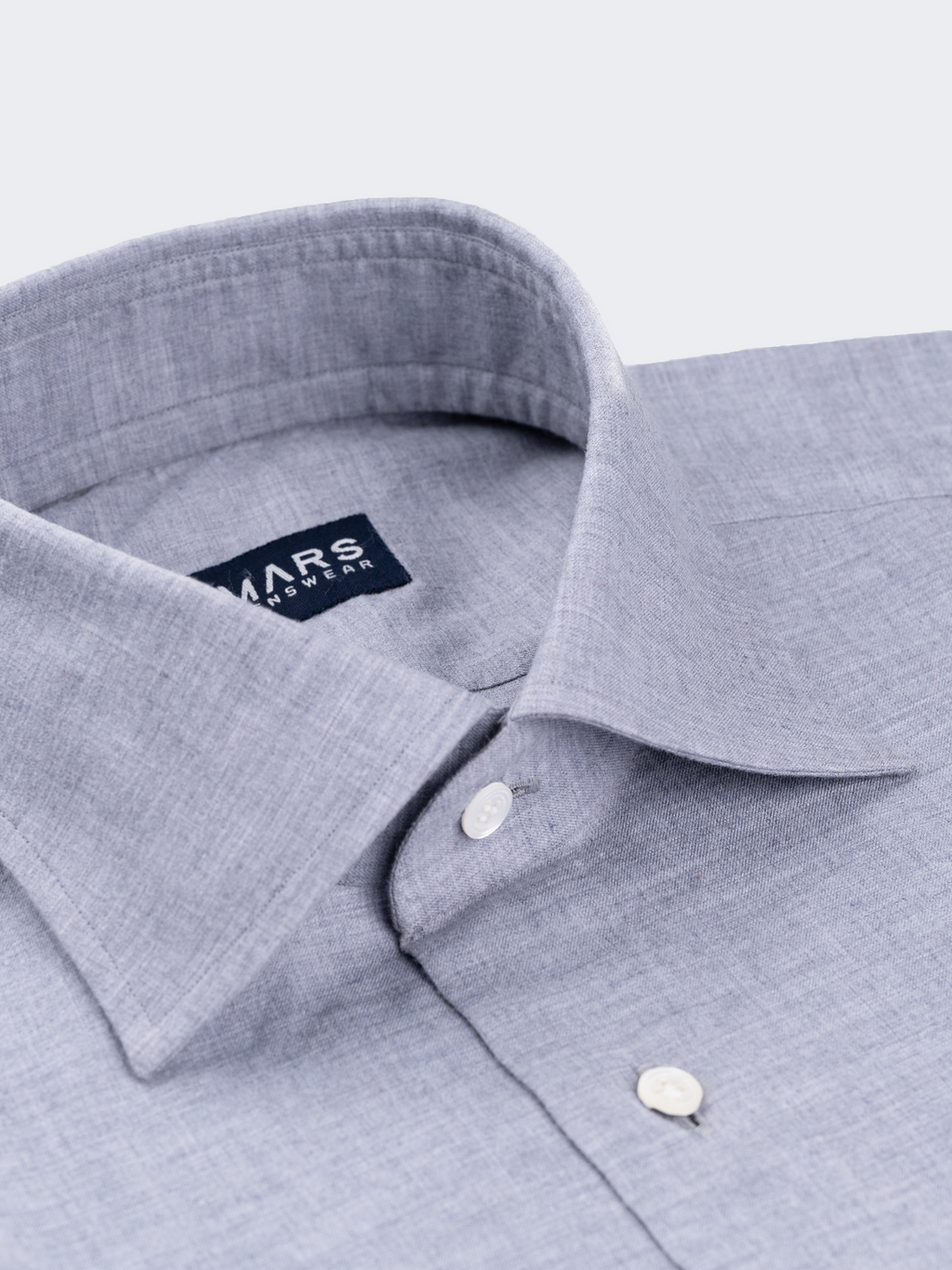 Canclini Flan Grey Chambray Shirt