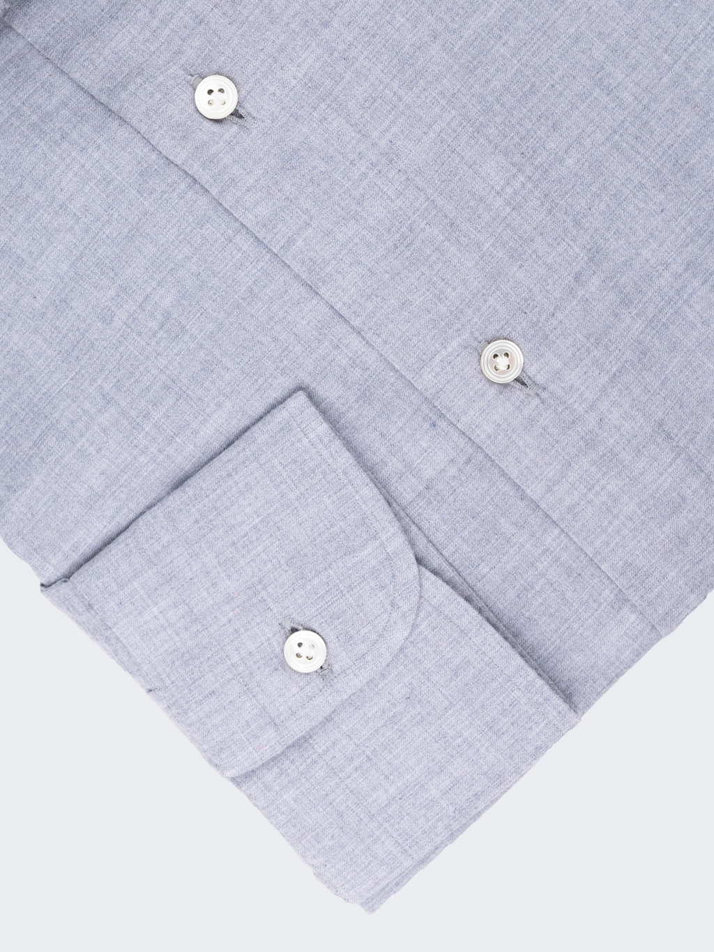 Canclini Flan Grey Chambray Shirt