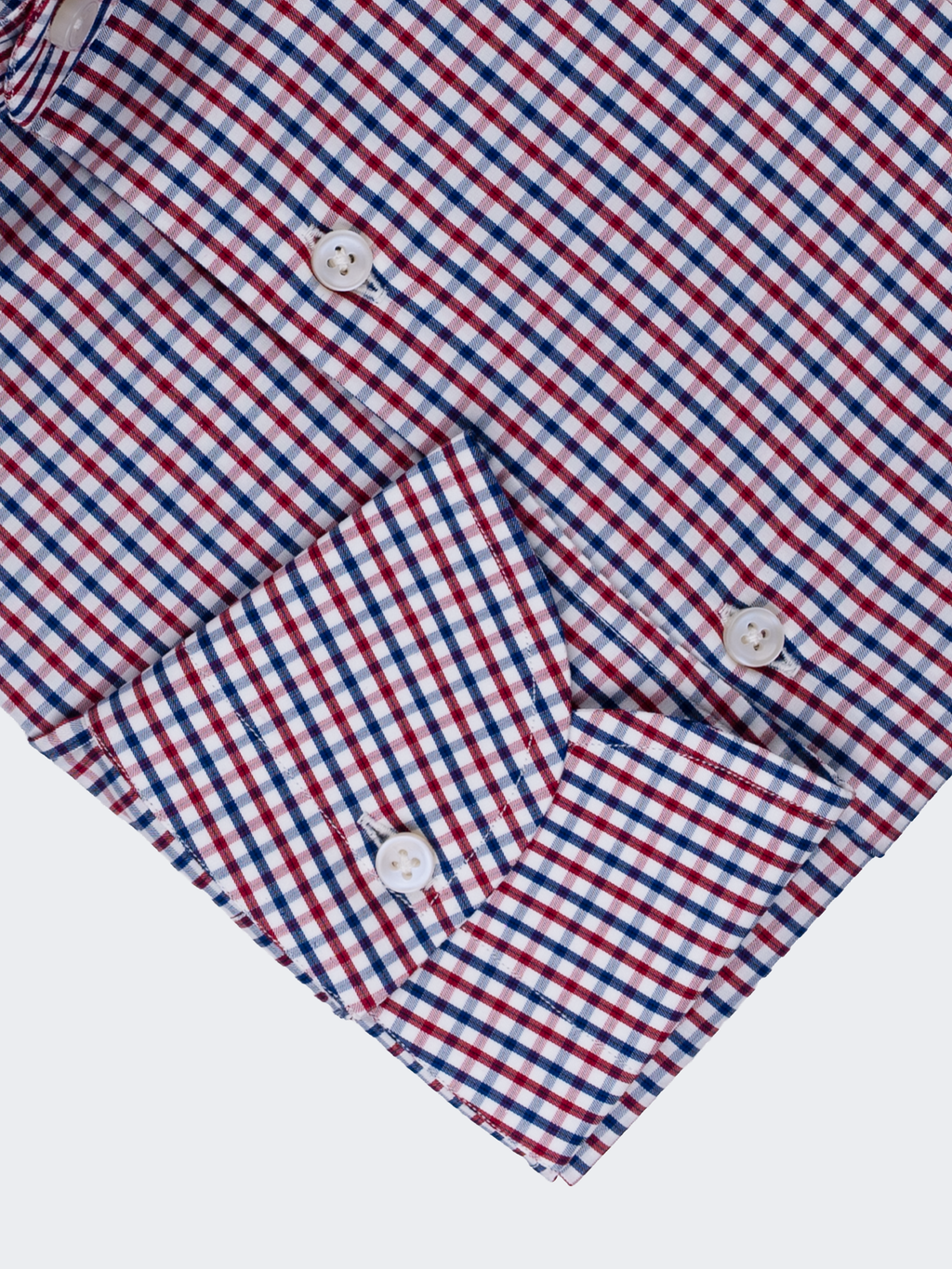 Blue & Red Tattersall Check