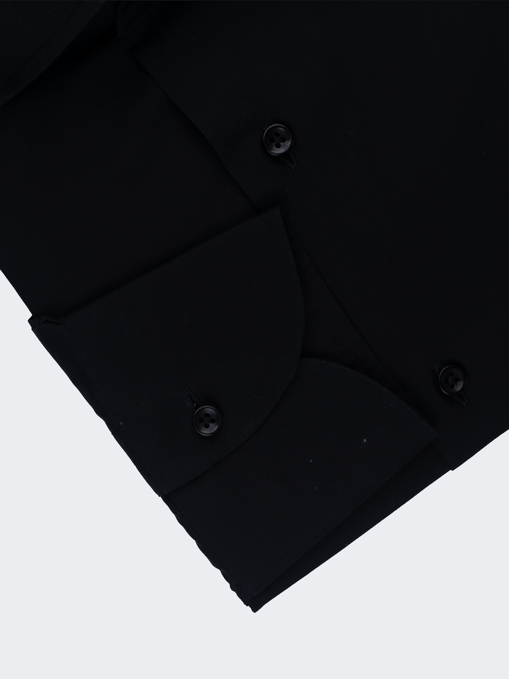 Black Poplin | Cotton Shirt