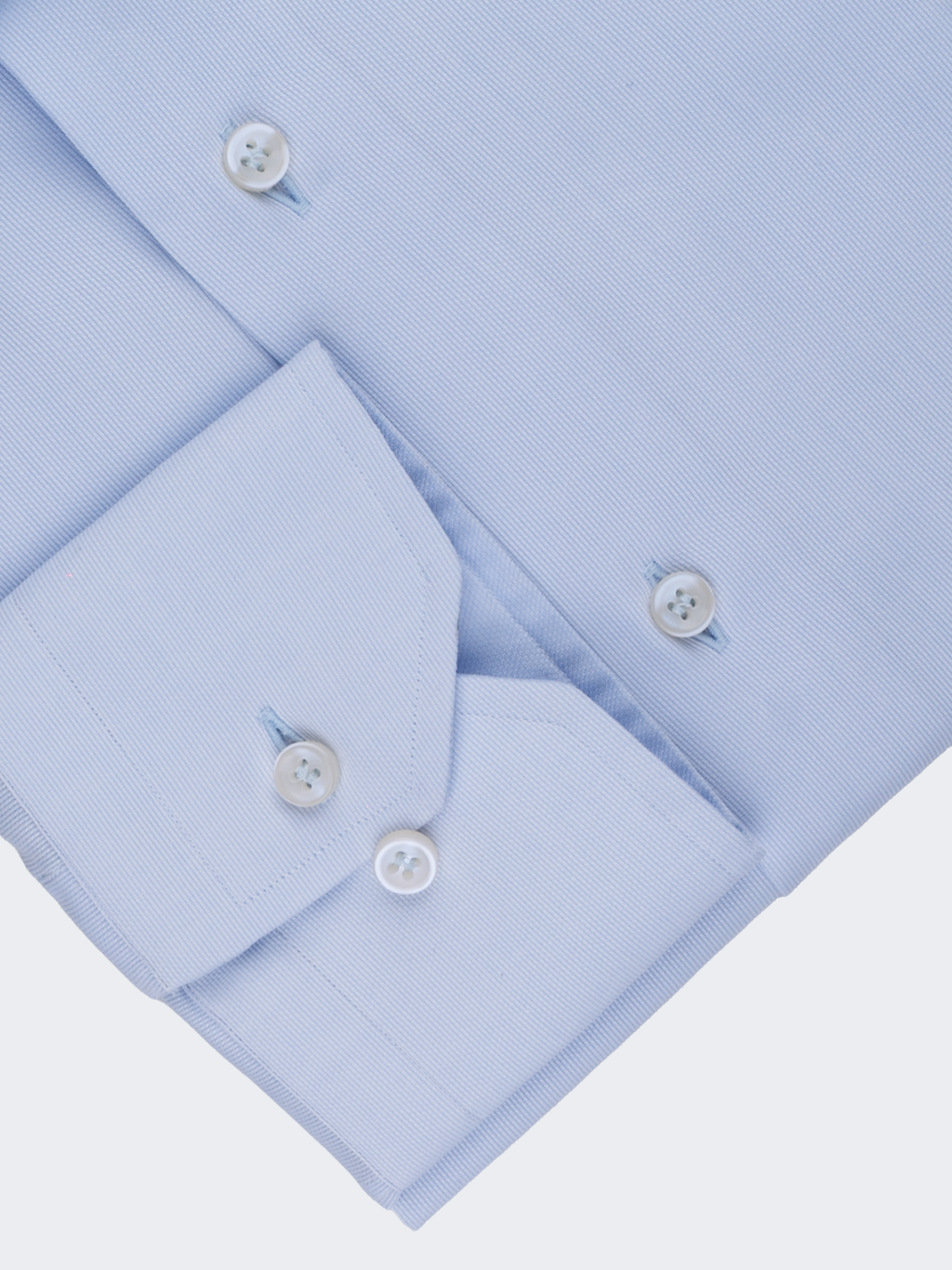 Light Blue Micro Rib Texture Shirt