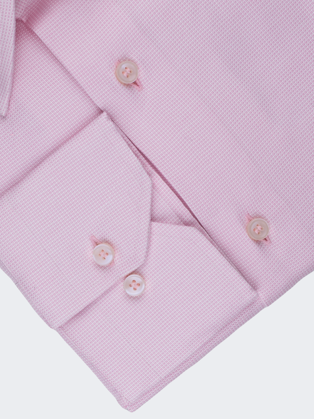 Pink Micro Dobby Texture Shirt