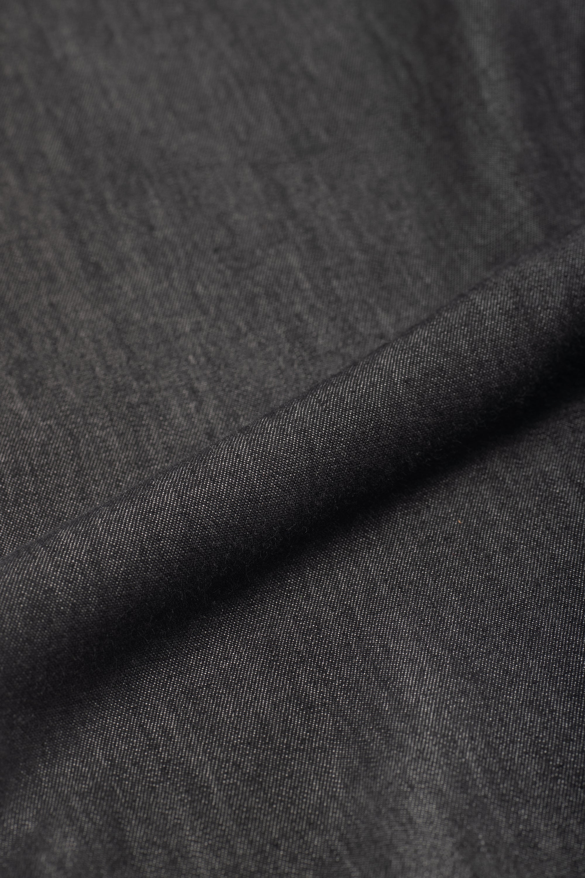 Dark Wash | Black Denim Shirt