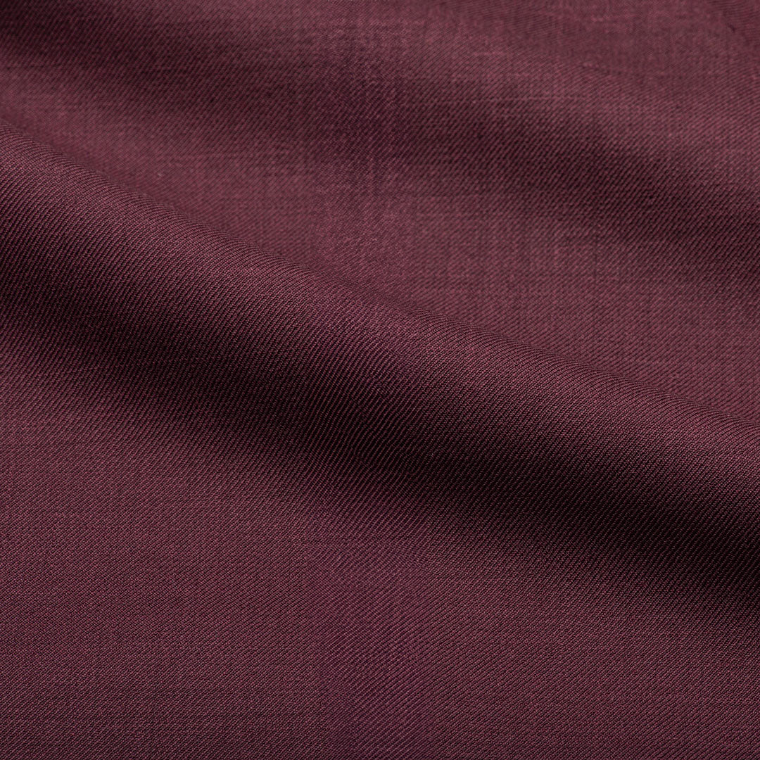 Maroon color wool fabric