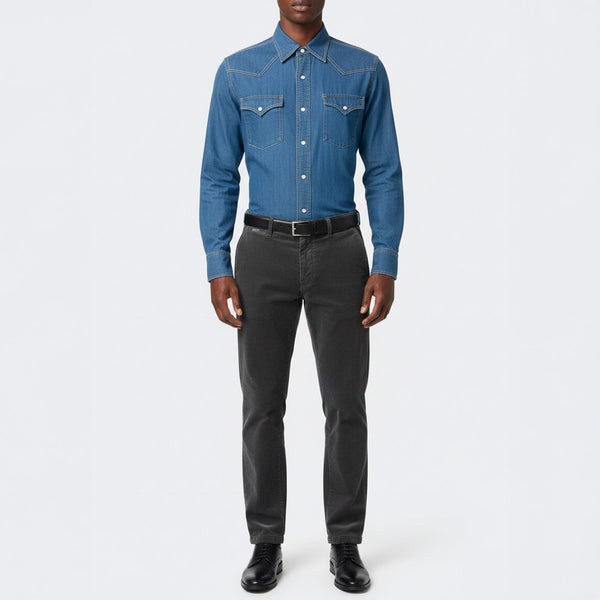 Washed Denim Shirts