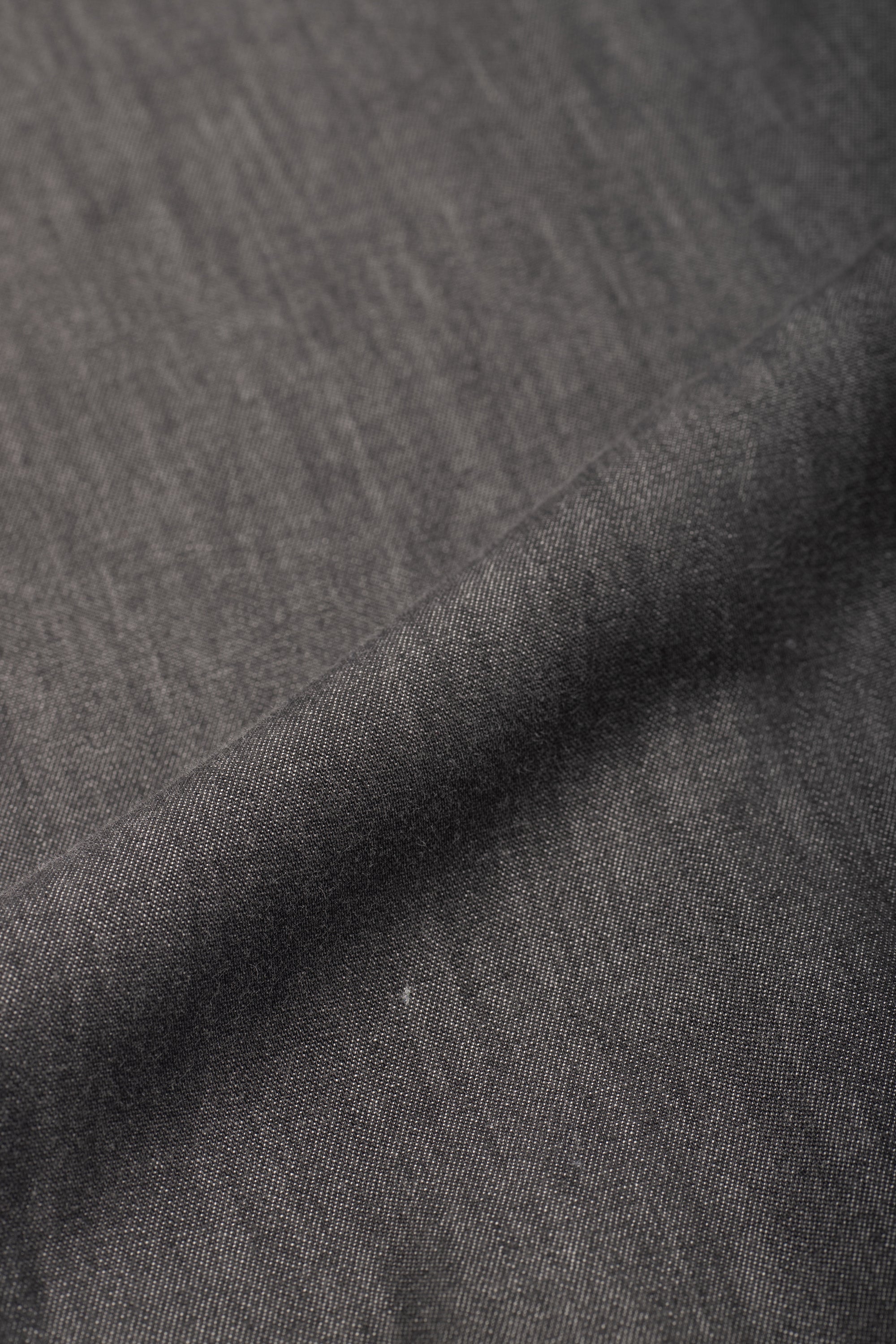 Medium Wash | Black Denim Shirt