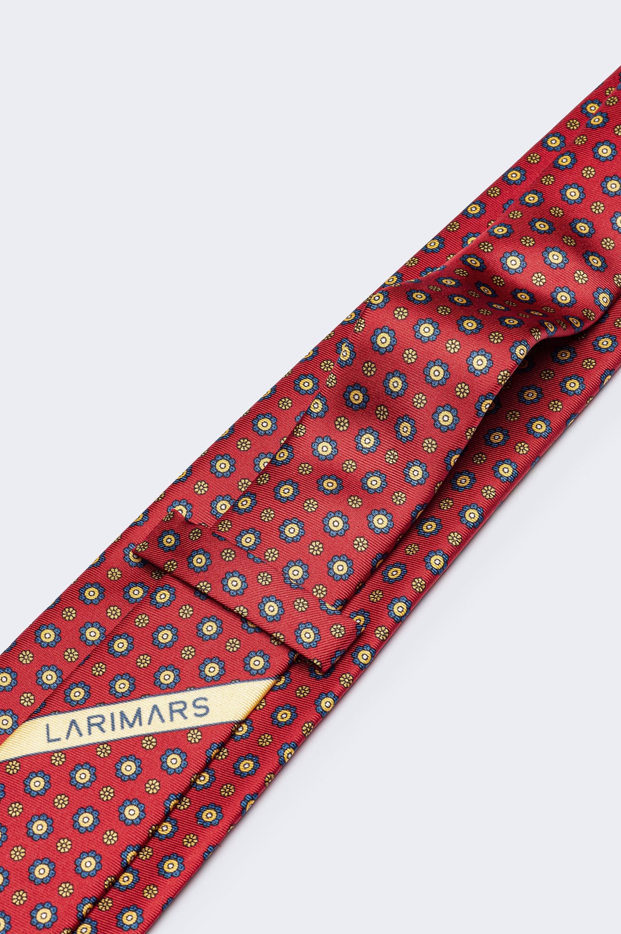 Crimson Floral | Handmade Italian Silk Tie