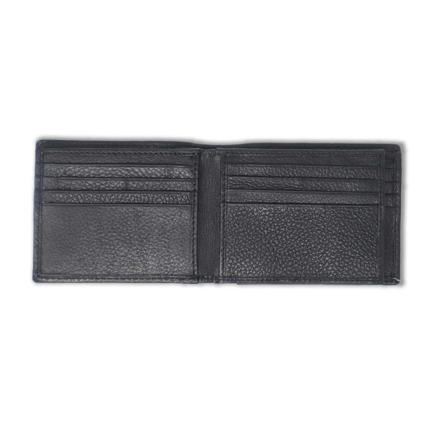 Simple Black Leather Wallet - Larimars Clothing Men's Formal and casual wear shirts