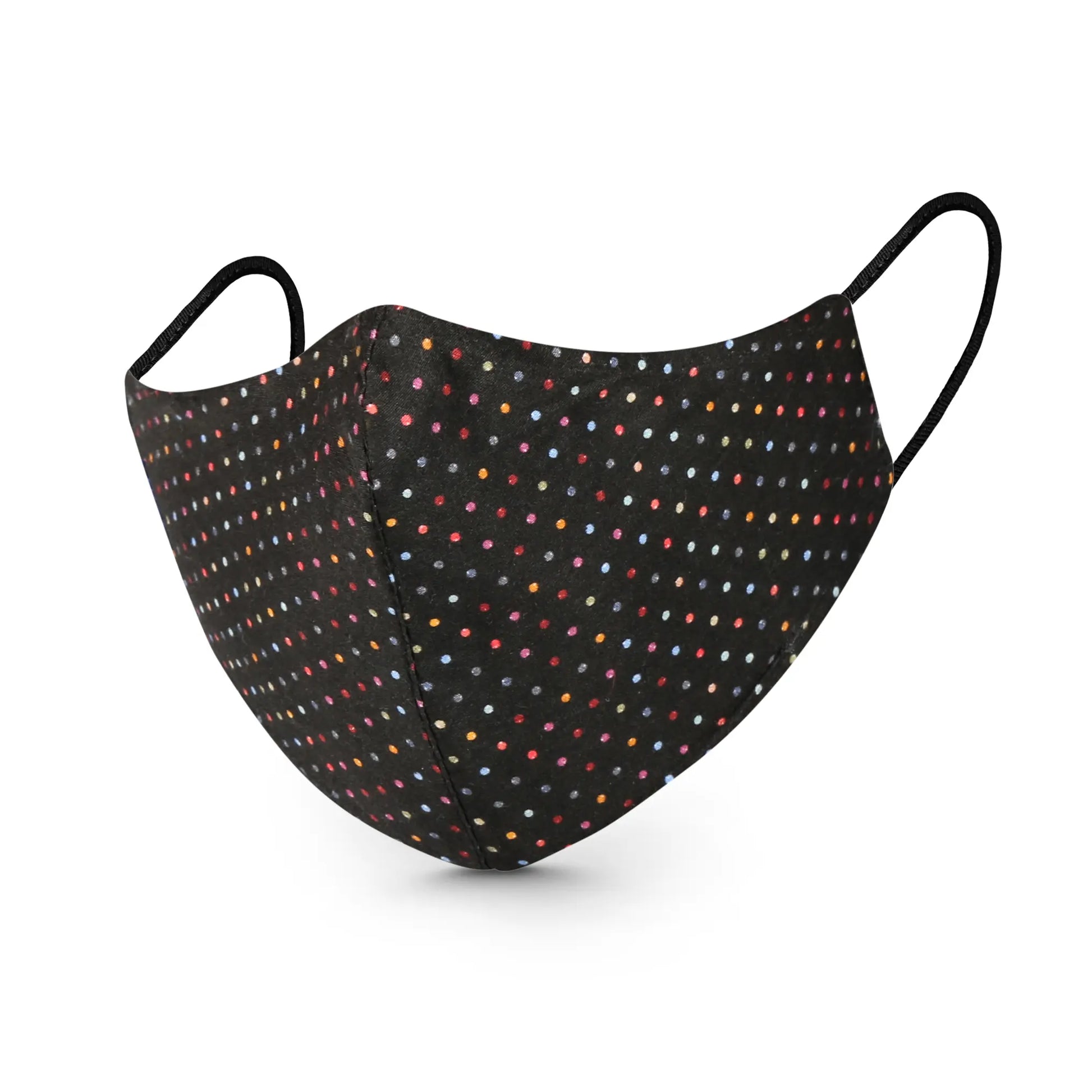 Black Multi Dot Print - Larimars Clothing Men's Formal and casual wear shirts