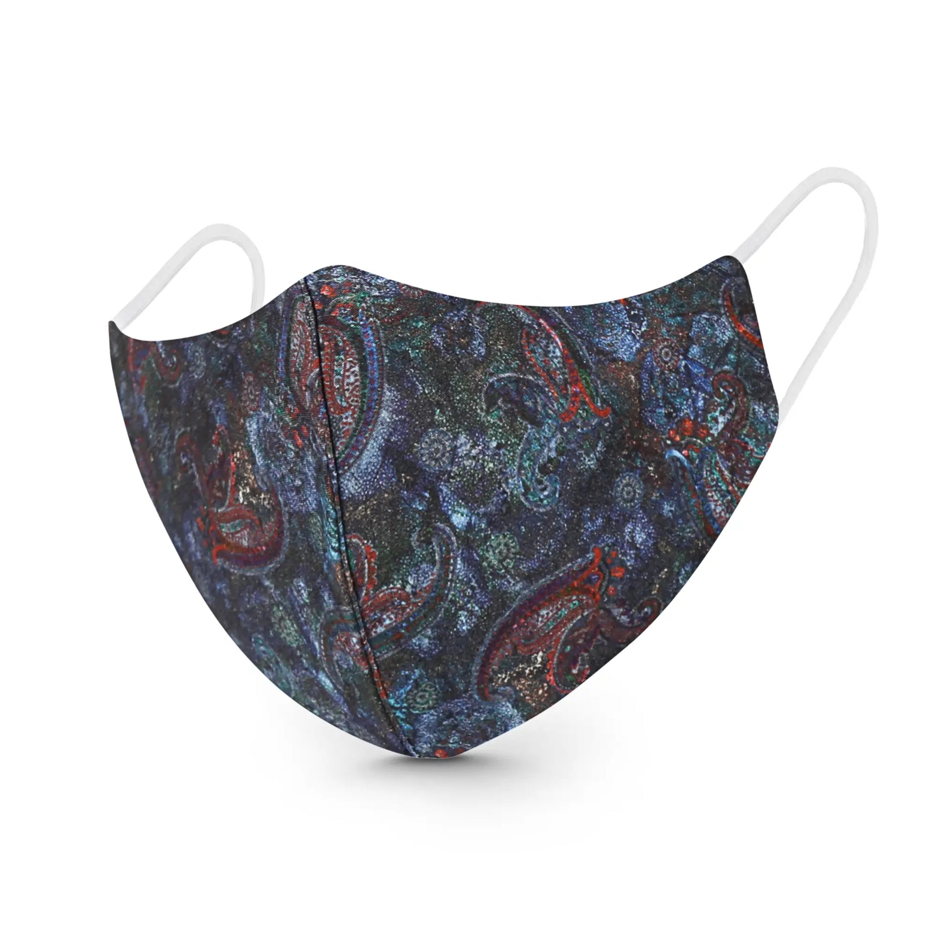 Maroon & Navy Print - Larimars Clothing Men's Formal and casual wear shirts