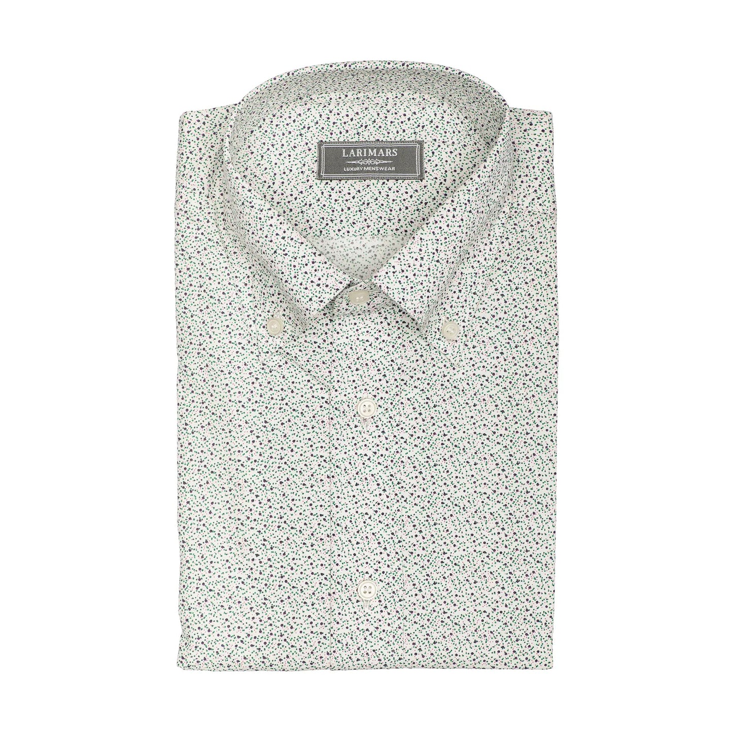 Multi Color Dot Print - Larimars Clothing Men's Formal and casual wear shirts