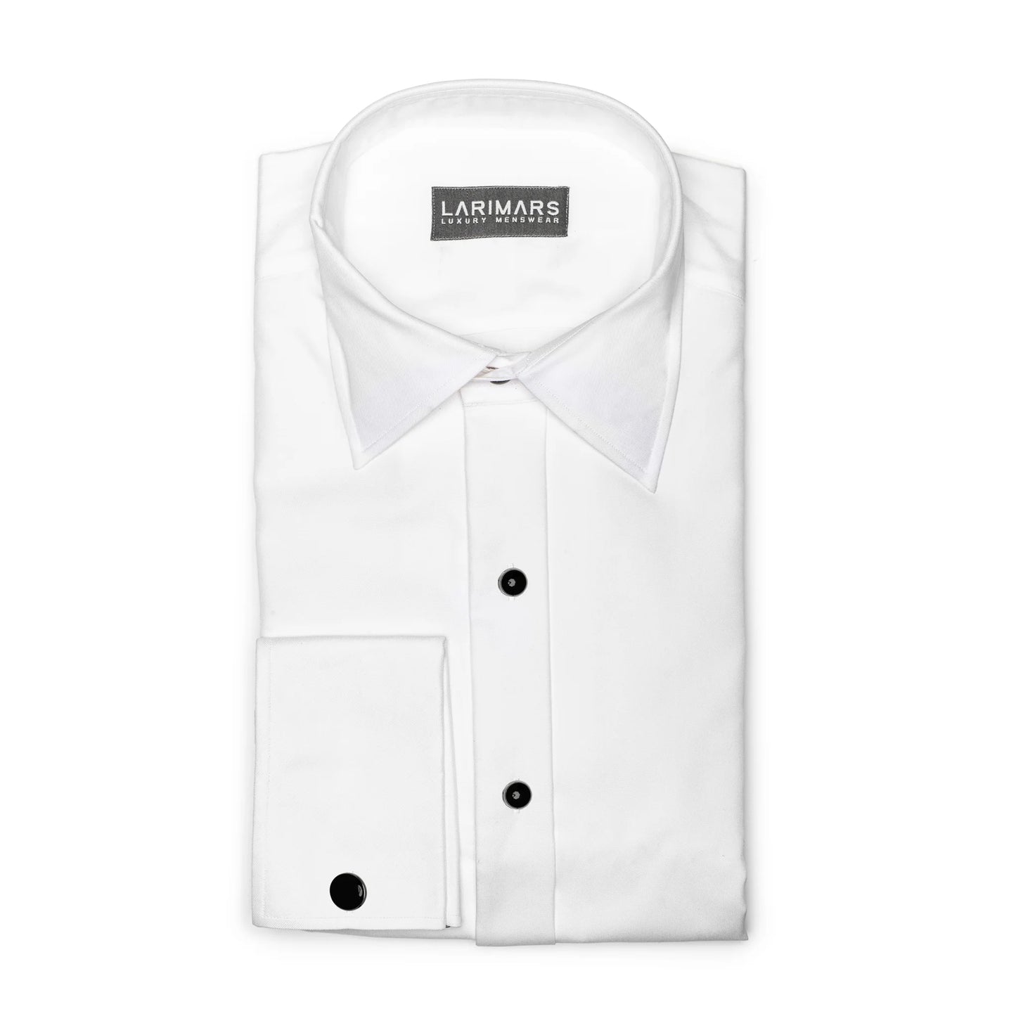 Pique Bib Tuxedo Shirt - Larimars Clothing Men's Formal and casual wear shirts