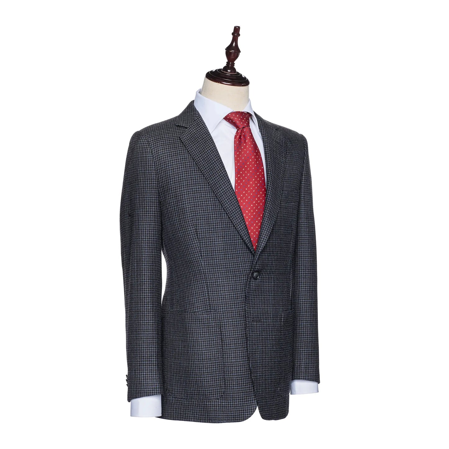 Black Brown Houndstooth Jacket - Larimars Clothing Men's Formal and casual wear shirts