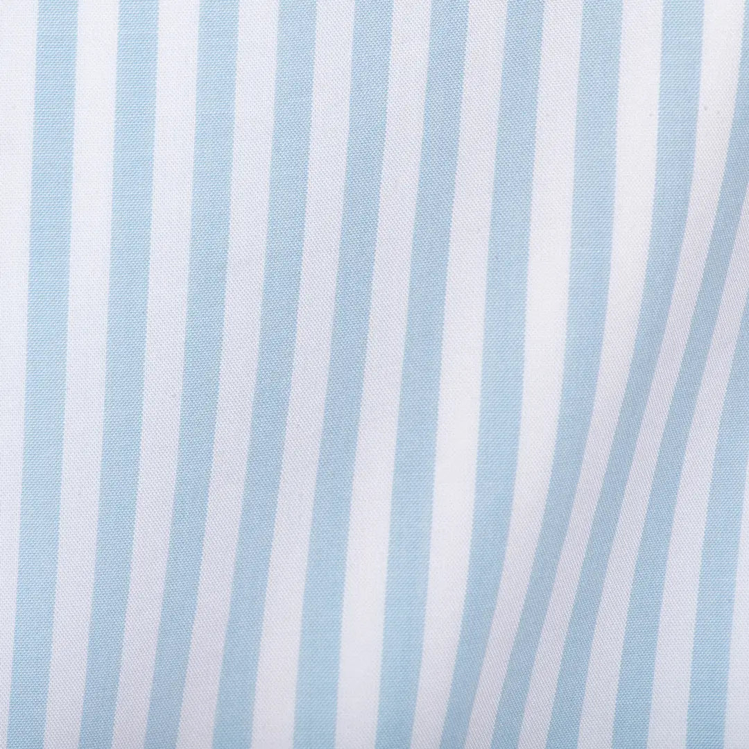 Light Blue Bengal Stripe - Larimars Clothing Men's Formal and casual wear shirts