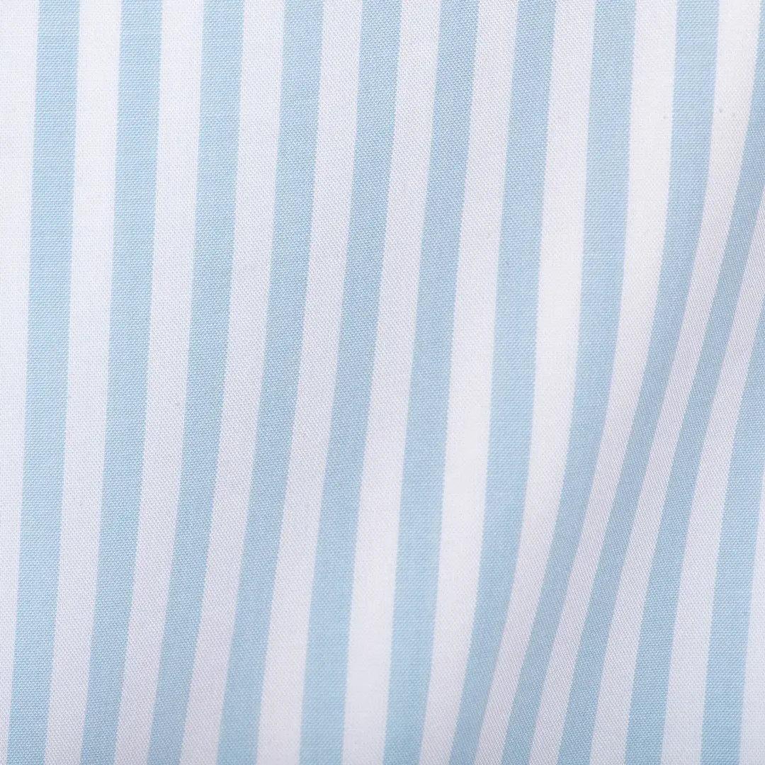 Light Blue Bengal Stripe - Larimars Clothing Men's Formal and casual wear shirts