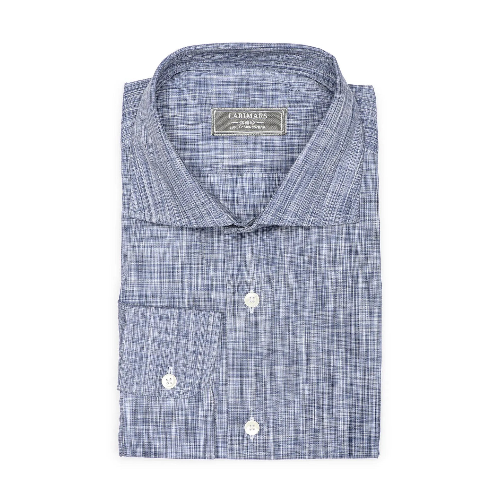 Blue Multi Color - Larimars Clothing Men's Formal and casual wear shirts
