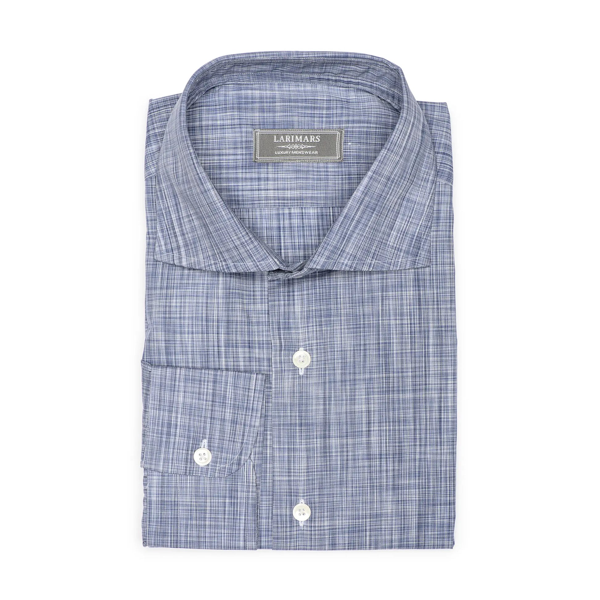Blue Multi Color - Larimars Clothing Men's Formal and casual wear shirts