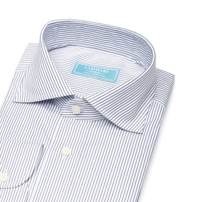 Blue Pencil Stripe - Larimars Clothing Men's Formal and casual wear shirts