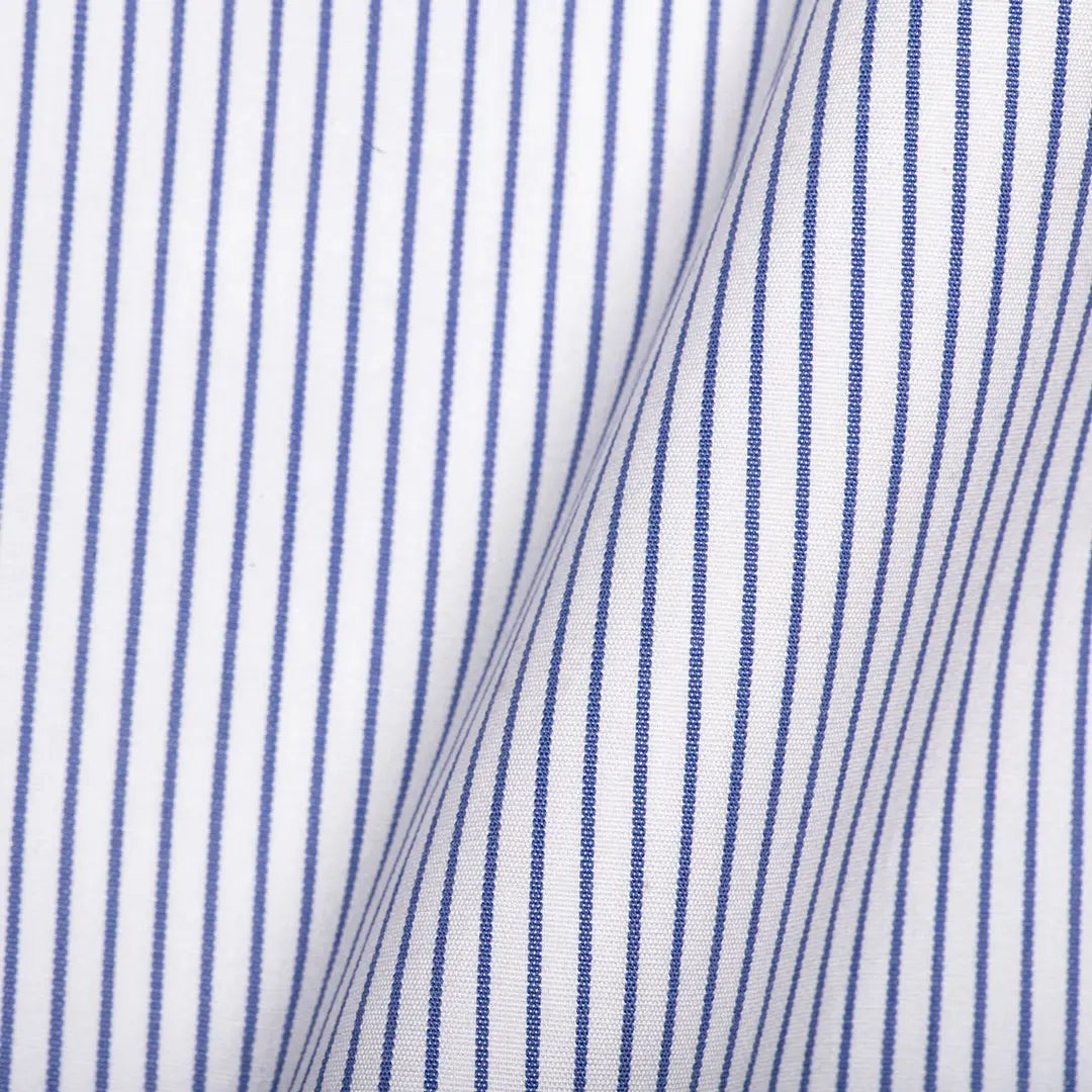 Blue Pencil Stripe - Larimars Clothing Men's Formal and casual wear shirts