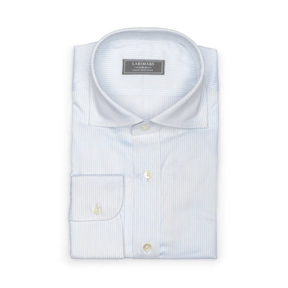 Blue Pencil Stripe - Larimars Clothing Men's Formal and casual wear shirts