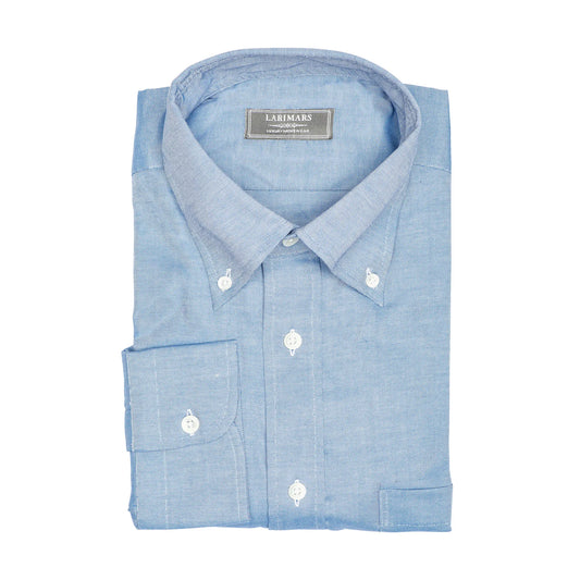 Blue Pin Oxford - Larimars Clothing Men's Formal and casual wear shirts
