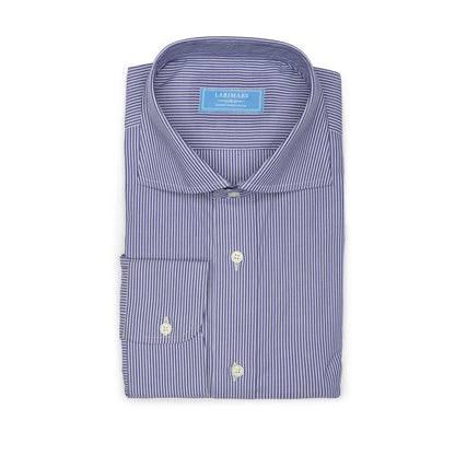 Blue Reverse Stripe - Larimars Clothing Men's Formal and casual wear shirts