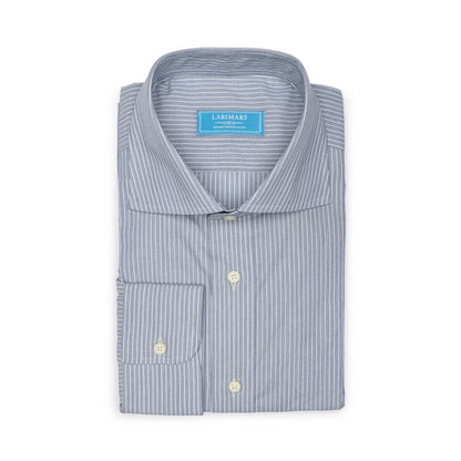 Blue Texture Stripe - Larimars Clothing Men's Formal and casual wear shirts