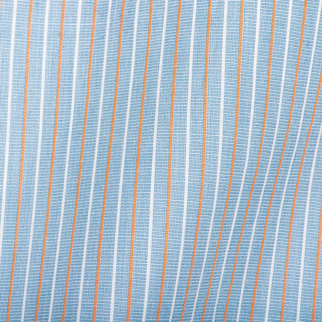 Blue White Mix Stripe - Larimars Clothing Men's Formal and casual wear shirts