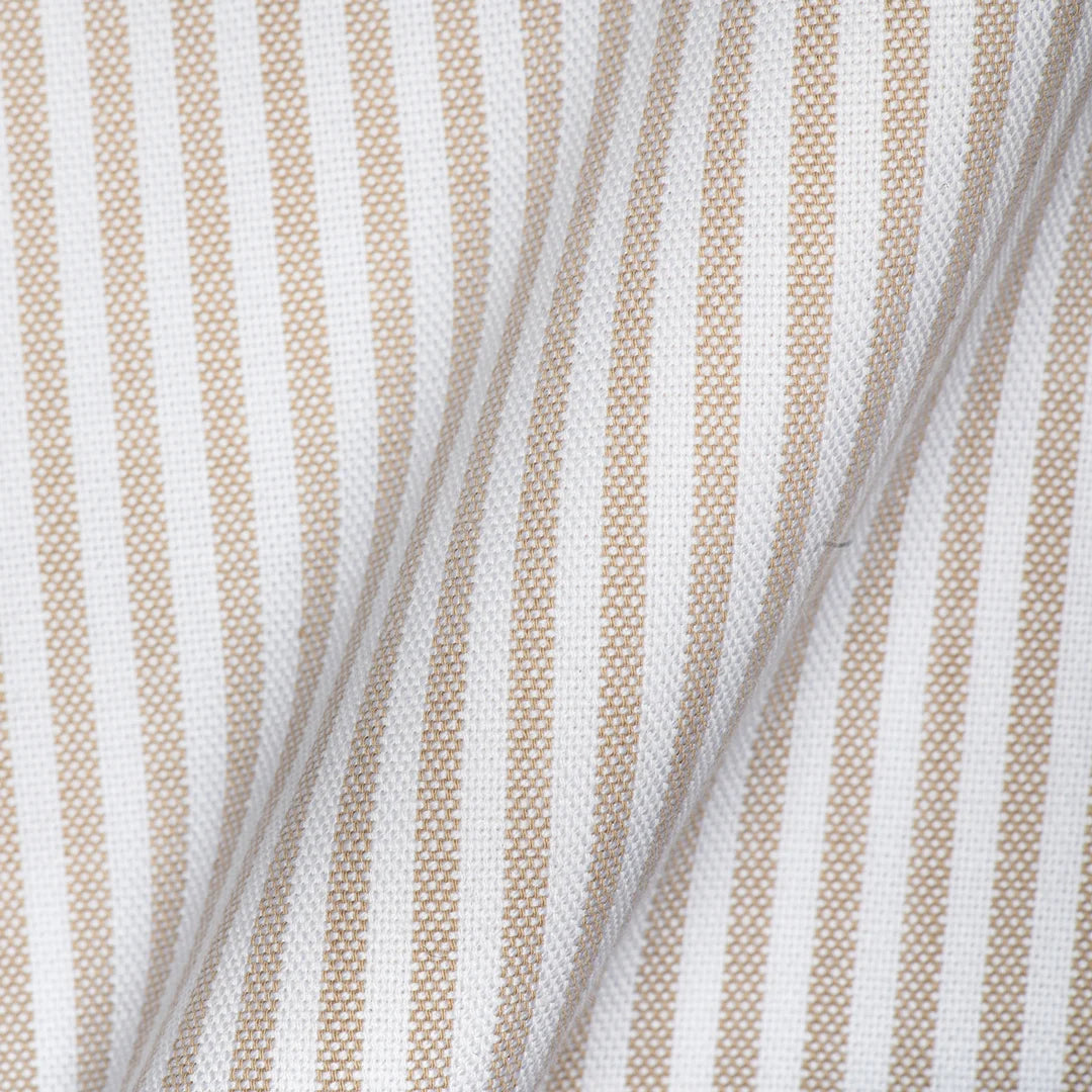 Brown Stripe | Light Weight Oxford - Larimars Clothing Men's Formal and casual wear shirts