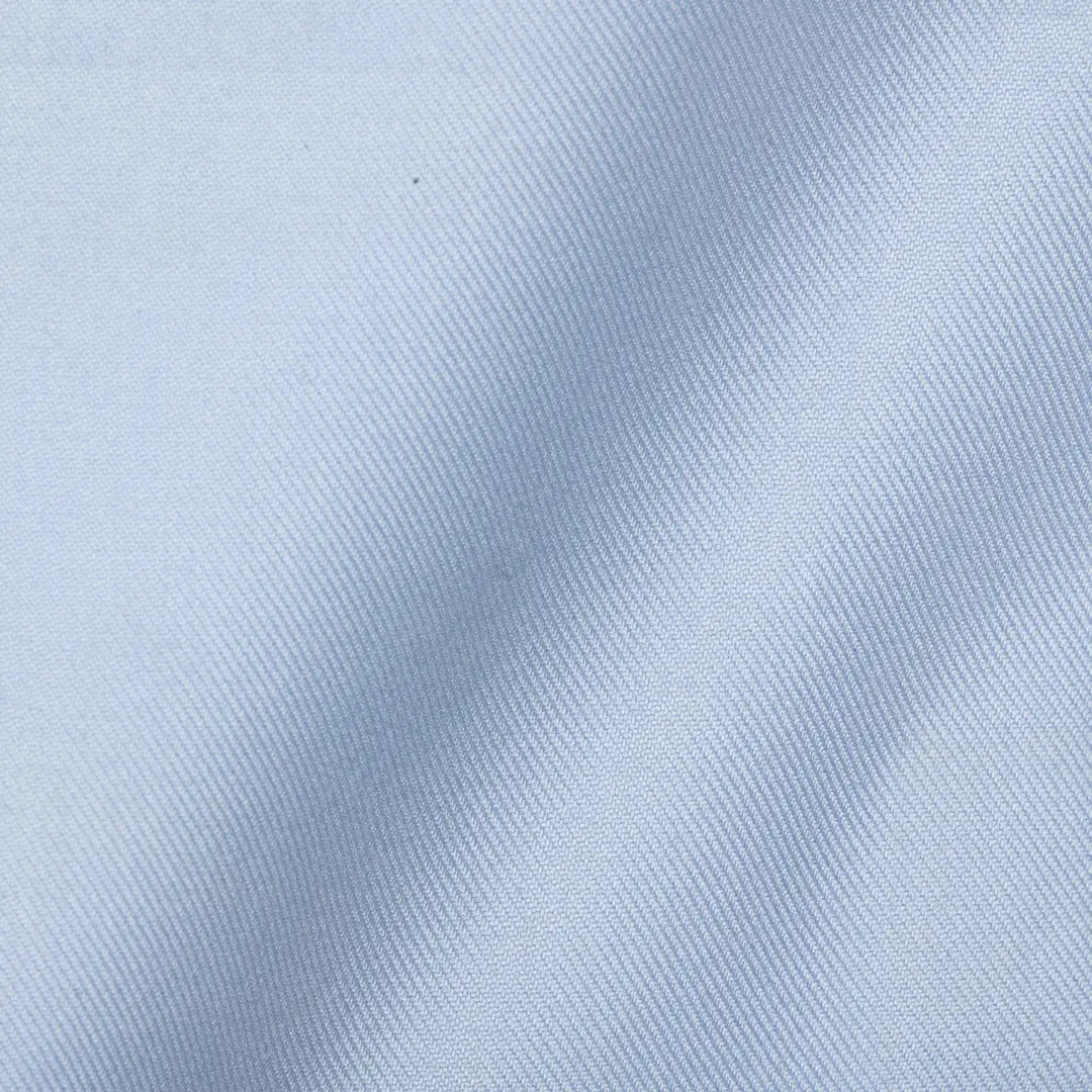 Classic Blue Fine Twill - Larimars Clothing Men's Formal and casual wear shirts