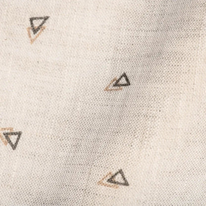 Classic Linen Beige Print - Larimars Clothing Men's Formal and casual wear shirts