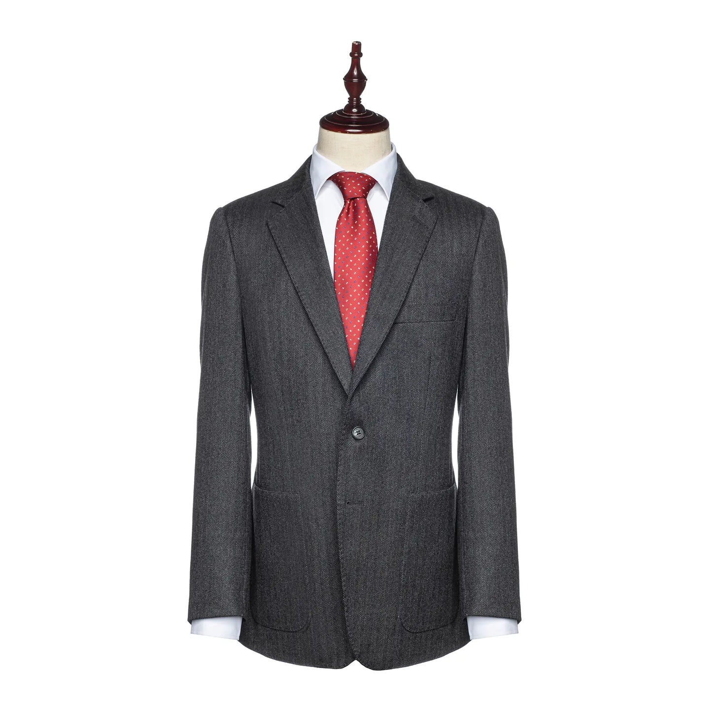 Grey Herringbone Jacket - Larimars Clothing Men's Formal and casual wear shirts